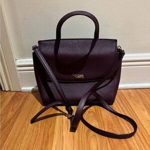 Kate spade burgundy crossbody bag